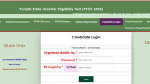 PSTET Admit Card 2026