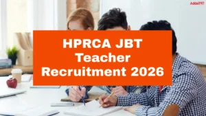 HPRCA JBT Teacher Recruitment 2026 Notification Out for 600 Posts, Check Eligibility and Apply Online