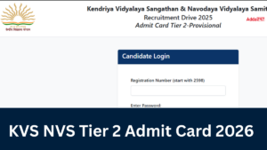 KVS NVS Tier 2 Admit Card 2026 Out, Steps to Download Hall Ticket PDF