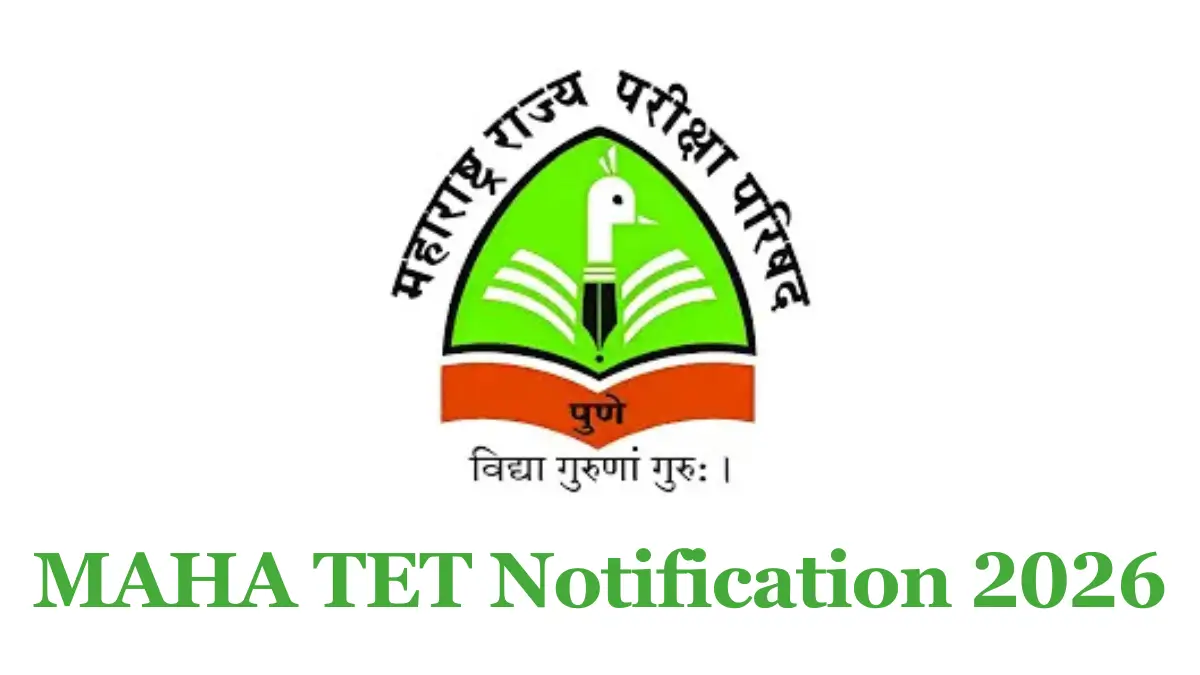 MAHA TET Notification 2026