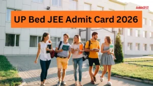 UP Bed JEE Admit Card 2026