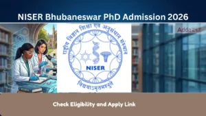 NISER Bhubaneswar PhD Admission 2026