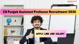CU Punjab Assistant Professor Recruitment 2026, Apply Link, Salary (1)
