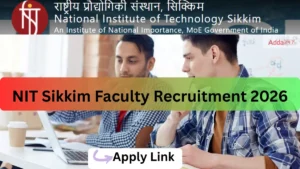 nit sikkim faculty recruitment 2026 (1)