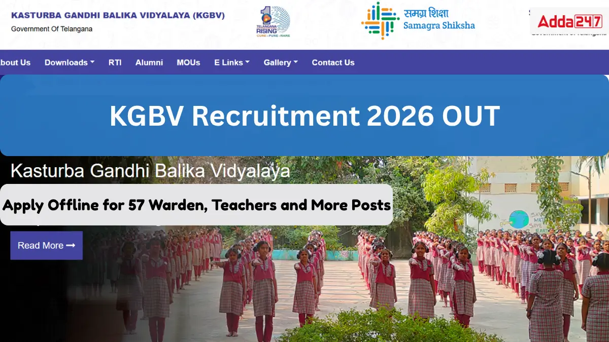 KGBV Recruit