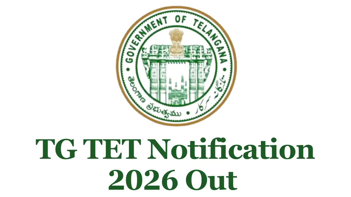 TG TET Notification 2026