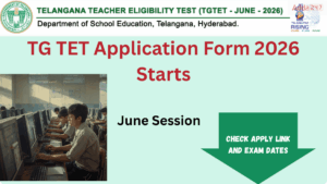 TGTET Application Form (1)