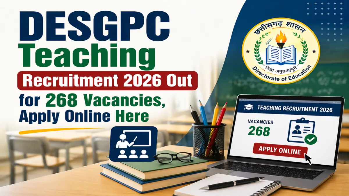 DESGPC Teaching Recruitment 2026