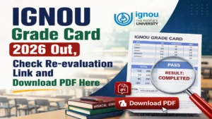 IGNOU Grade Card 2026