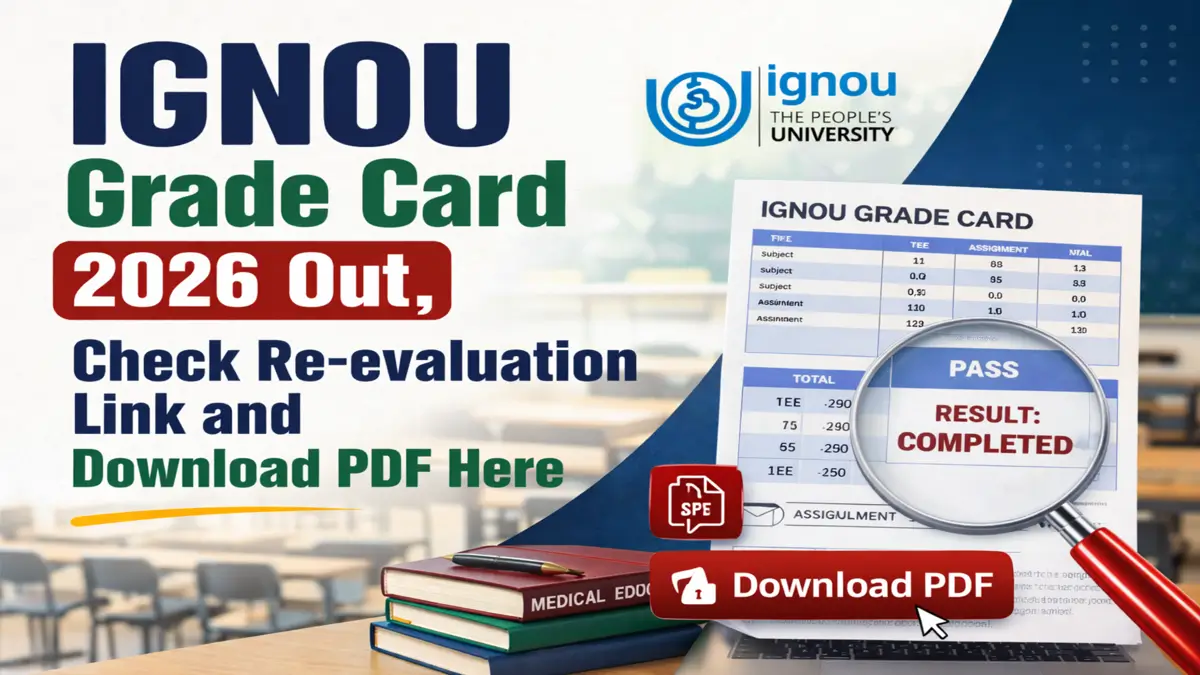 IGNOU Grade Card 2026