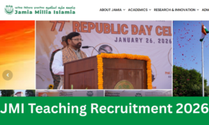 JMI Teaching Recruitment 2026 Out for 20 Posts, Last Date Reminder