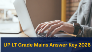 UP LT Grade Teacher Answer Key 2026 Out, Direct Download PDF