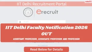 IIT Delhi Faculty Notification 2026 OUT (1)