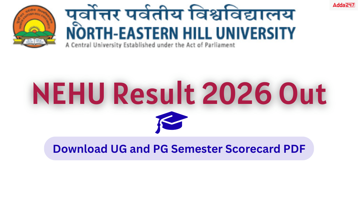NEHU Result 2026 Out, Download UG and PG Semester Scorecard PDF (1)