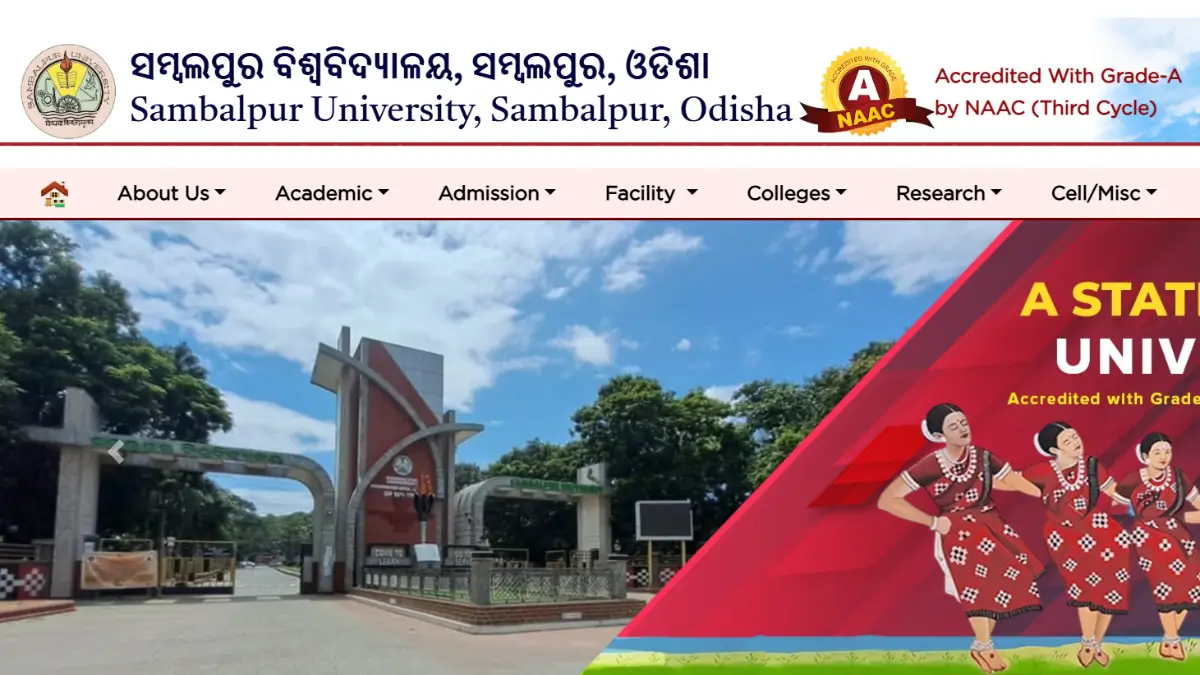 Sambalpur University Result 2026