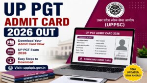 UP PGT Admit Card