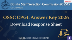 OSSC CPGL Answer Key 2026, Download Response Sheet
