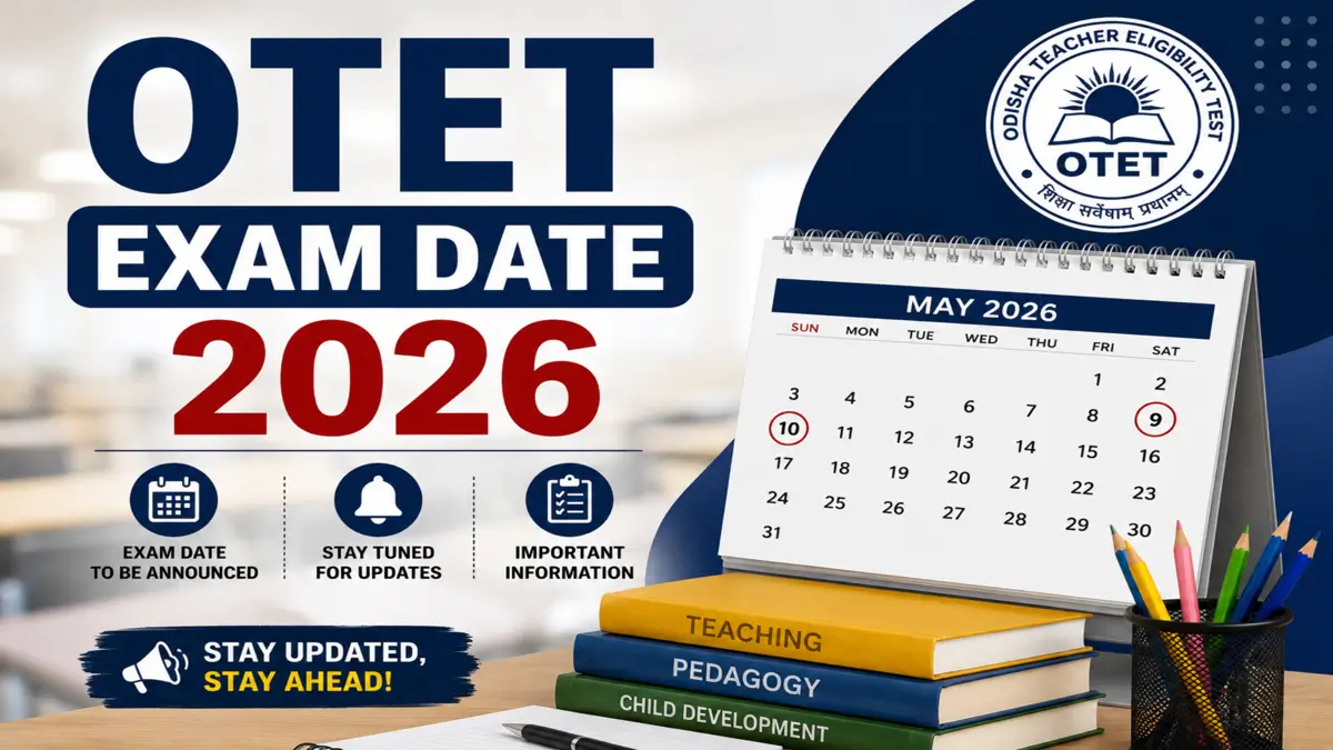 OTET Exam Date 2026