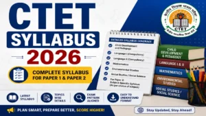 CTET Syllabus 2026
