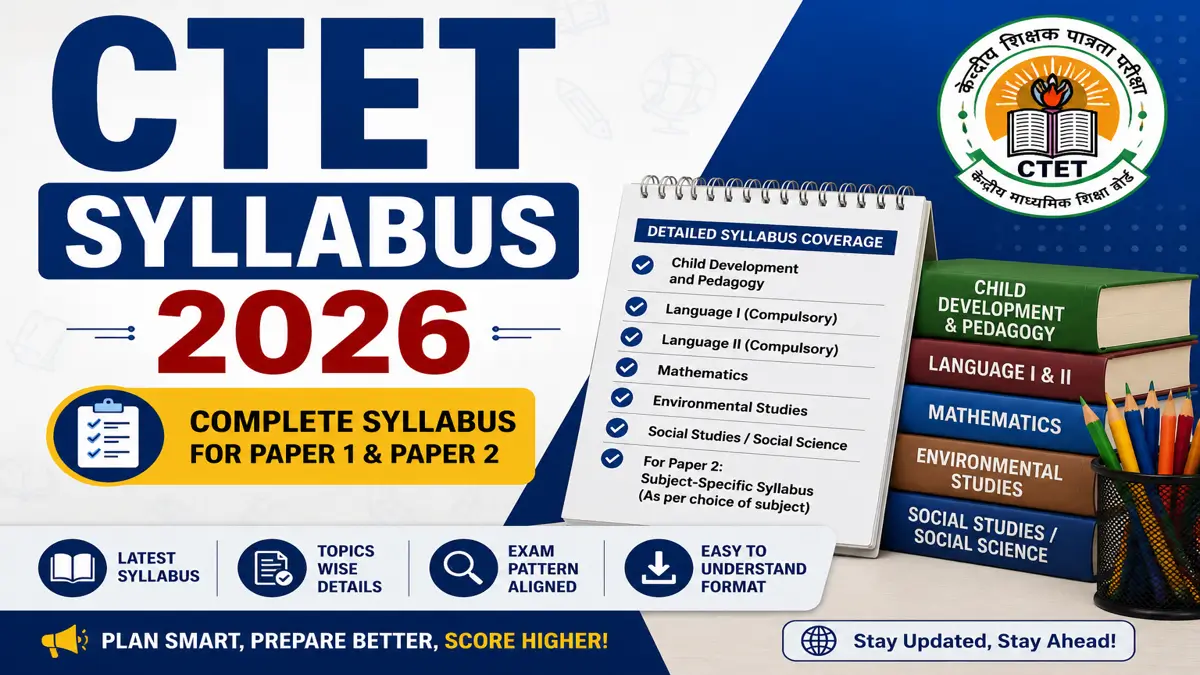 CTET Syllabus 2026