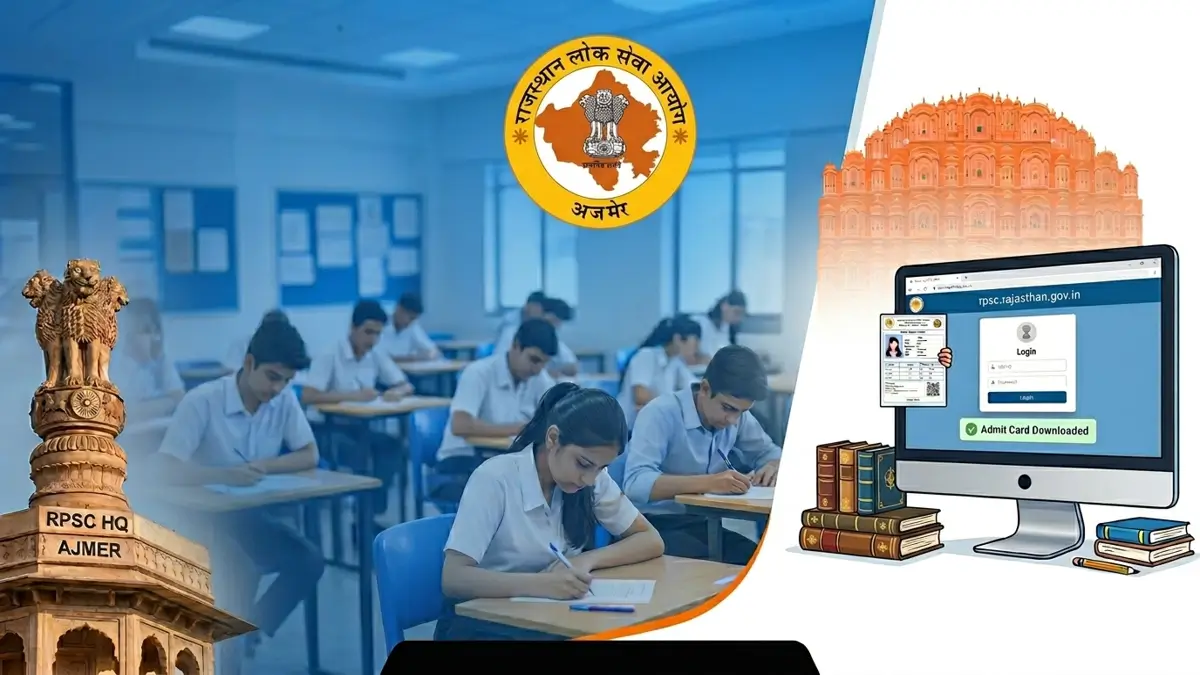 RPSC 1st Grade Admit Card 2026