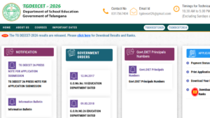 TS DEECET Results 2026 Out @deecet.cdse.telangana.gov.in, Download Rank Card PDF Here