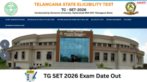 TG SET Exam Date 2026 Out, Check Official Schedule Here
