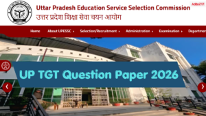 UP TGT Question Paper 2026, Download Subject Wise PDF