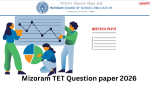 Mizoram TET Question paper 2026, Download Subject wise PDF
