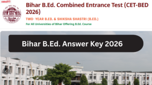 Bihar B.Ed. Answer Key 2026, Steps to Download Official PDF