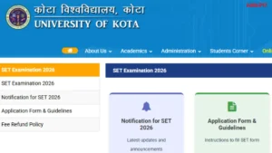 Rajasthan SET Notification 2026 Out, Check Application Form Link & Dates
