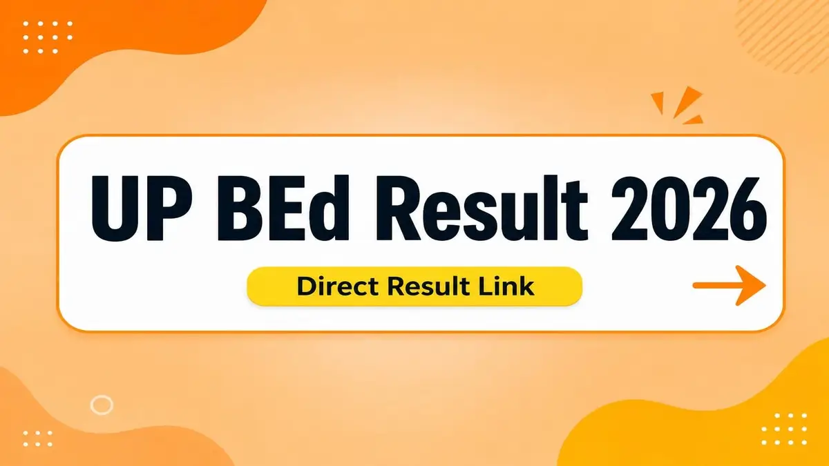 UP BEd Result 2026