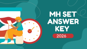 MH SET Answer Key 2026, PDF Download Link