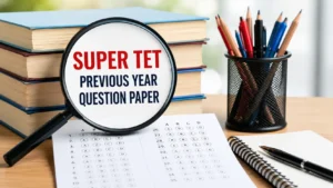 Super TET Previous Year Question Paper with Solutions PDF Download