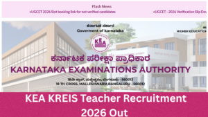 KEA KREIS Teacher Recruitment 2026 Out for 1087 Vacancies, Apply Online in Karnataka Residential Schools