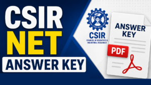 CSIR NET Answer Key 2026, Download Subject Wise PDF