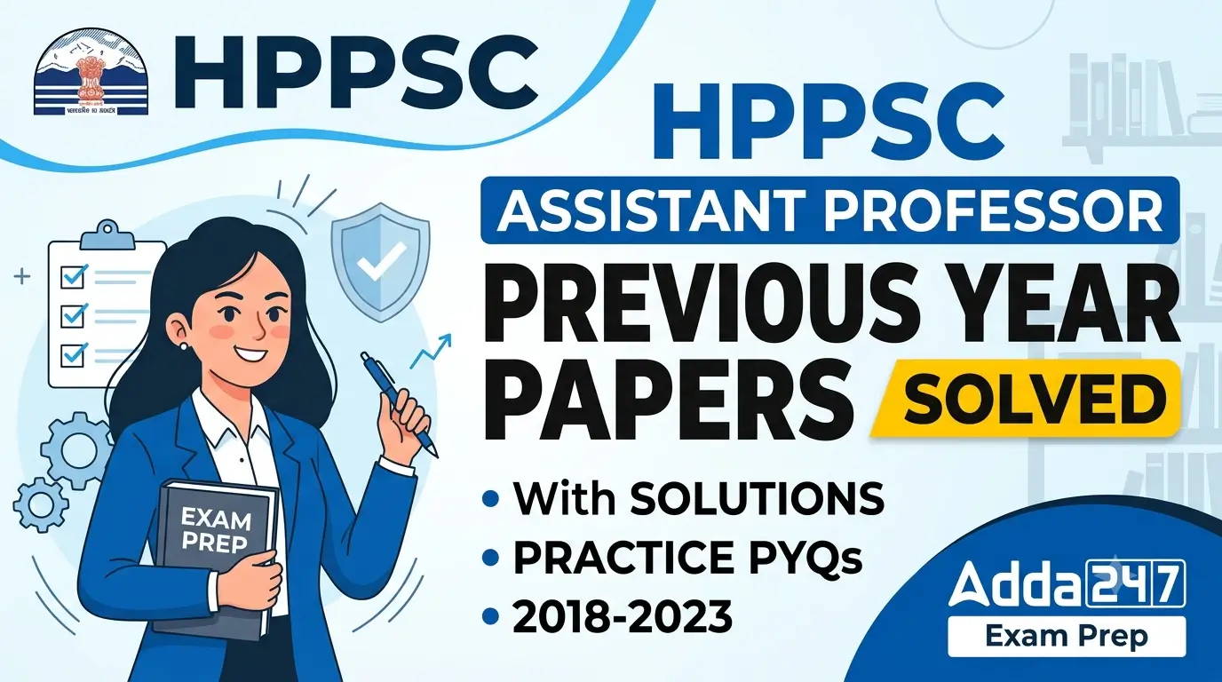 HPPSC Assistant Professor Previous Year Papers