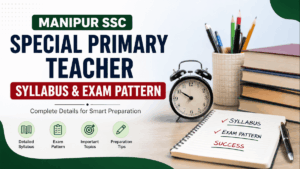 Manipur SSC Special Primary Teacher Syllabus