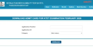 KTET Hall Ticket Download 2026 Link Active, Download Admit Card PDF
