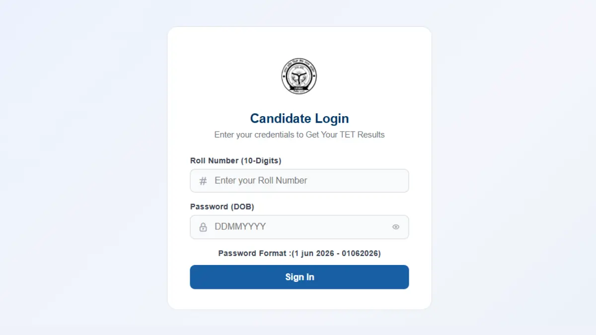 UPESSC UPTET Result 2026