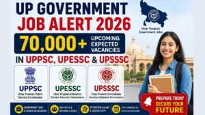 UP Government Job Alert 2026, 70,000+ Upcoming Expected Vacancies in UPPSC, UPESSC & UPSSSC