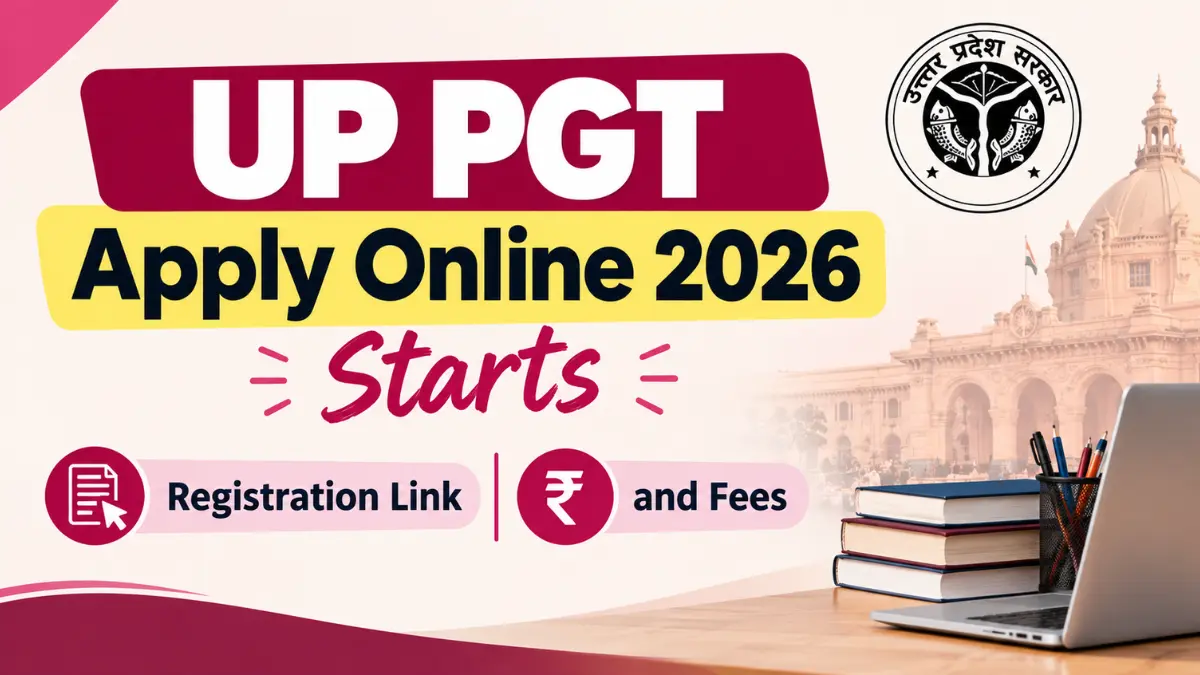 UP PGT Apply Online 2026
