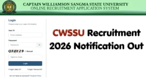 CWSSU Recruitment 2026 Notification Out for 149 Vacancies, Apply Online for Assistant Professor Posts
