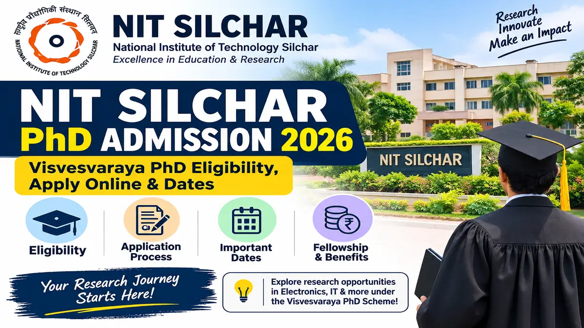 NIT Silchar PhD Admission 2026