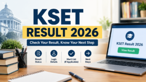 KSET Result 2026 Out at cetonline.karnataka.gov.in, Check Direct Link