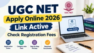 UGC NET Apply Online 2026