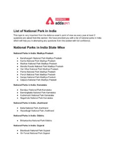 List of National Park in India_40.1