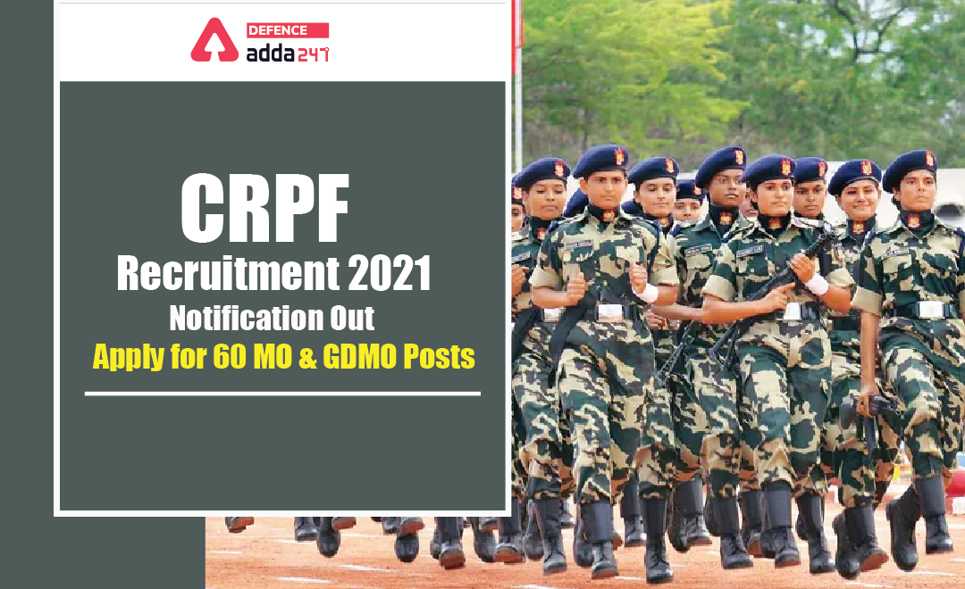 CRPF Medical Officer Recruitment 2021, Walk in interview, 29/11/2021_40.1