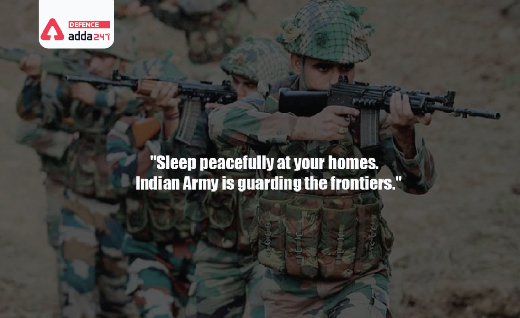 Indian Army Quotes For Defence Aspirant Updated