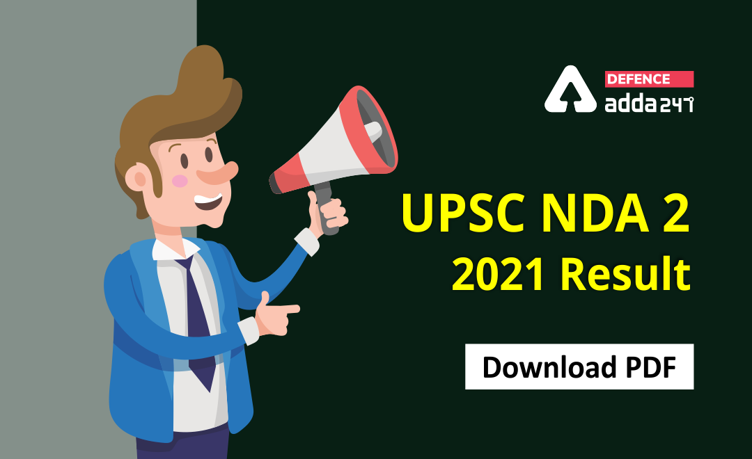 UPSC NDA Result 2021,Check NDA 2 Merit List (PDF)_40.1